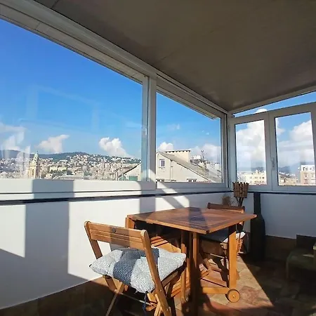 Centro Storico Dal Tetto Privato Appartement Gênes